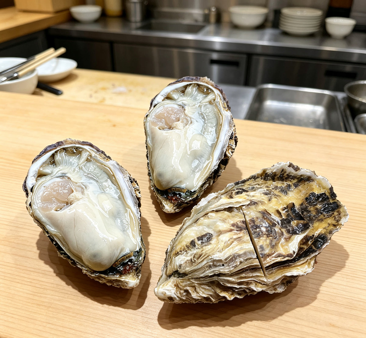 Fresh Pacific Oysters
